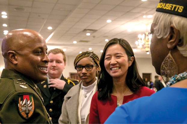 Black veterans honored at Florian Hall ceremony