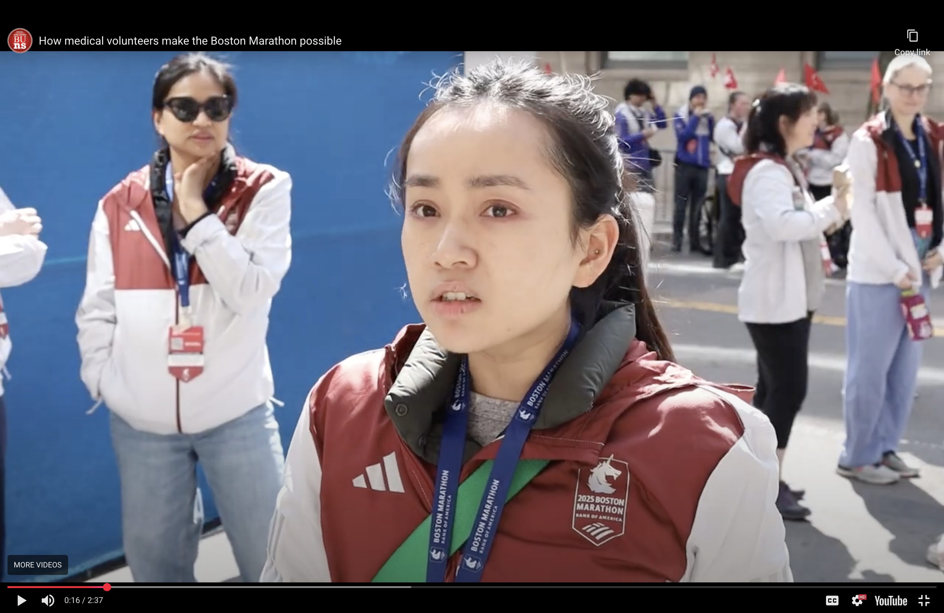 Boston comes alive with Marathon runners